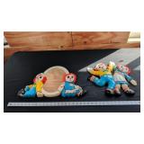 RAGGEDY ANN AND ANDY WALL DECOR