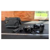 MINOLTA CAMERA AND LENSES