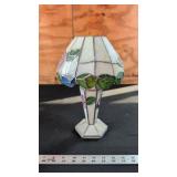 STAINED GLASS CANDLE LAMP
