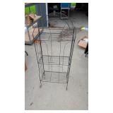 METAL COLLAPSIBLE SHELF 48' TALL X 19' X 8'