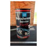 DALE EARNHARDT METAL TRASH CAN