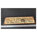METAL SIGN