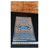 METAL FORD RACING SIGN