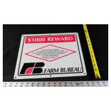 PLASTIC SIGN