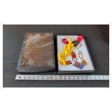 DISPLAY CASE WITH CONTENTS
