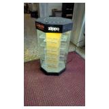 ZIPPO LIGHTED STORE DISPLAY 23' TALL X 13' X 13'