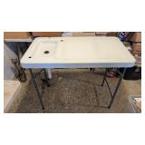 FOLDING FISH CLEANING TABLE