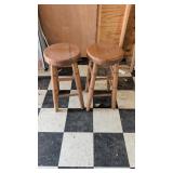 WOODEN STOOLS