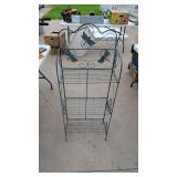 COLLAPSIBLE METAL SHELF 48' TALL X 19' X 10'