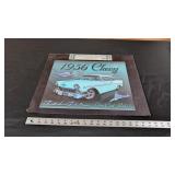 METAL 1956 CHEVY BEL AIR SIGN