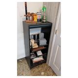 SHELF WITH CONTENTS 49' TALL X 20' X 15'