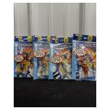 Mini Comic Book & Action Figures (4)