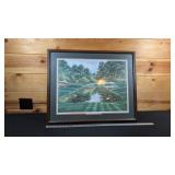 MASTERS GOLF PRINT