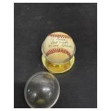 Moose Skowron Signed Baseball