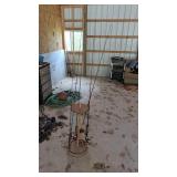 FISHING POLES AND HOLDER