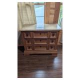 MARBLE TOP DRESSER