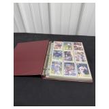 Baseball Cards in Binder
