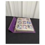 Baseball Cards in Binder