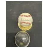 Hank Aaron Signed Baseball