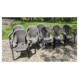 PATIO CHAIRS SOME DAMAGED