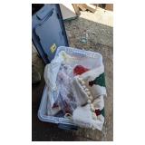 CHRISTMAS LOT WITH TOTE
