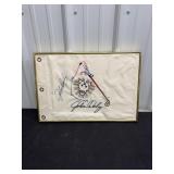 John Daly Signed Flag