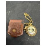 FM Fish Pocket Watch