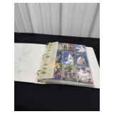 Baseball Cards in Binder