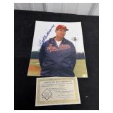 Ted Williams Signed Photo