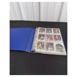 Basketball Cards in Binder