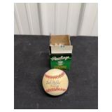 Bob Feller Signed Baseball