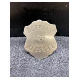 Montana Buffalo Marshal Metal Badge Montana Buffalo Marshal Metal Badge