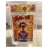 Caitlin Clark Kaboom! Swag Refractor Slabbed Card