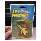 1970's Die-Cast Jet Fighters On Card Unopened