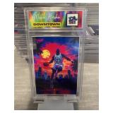 Michael Jordan Downtown Sunset Chicago Slab Card