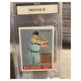 Lou Gehrig BAT CARD Graded 10-Big League Gum