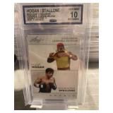 2023 Leaf Hulk Hogan/Stallone Card Graded 10