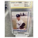 Mickey Mantle NALLEY Card Graded 10