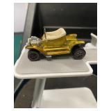 Vintage Redline Hot Wheels Gold Hot Heap