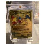 POKEMON RARE! Charizard GOLD Card in MAG