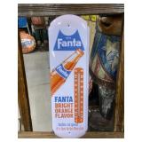 FANTA Orange Soda Cola Metal Thermometer Sign
