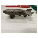 Vintage Graf Zeppelin Cast Iron Toy Blimp