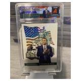 Charlie Kirk Downtown Sparkle Slabbed Card