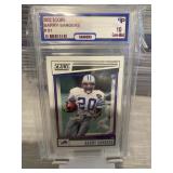 2022 Barry Sanders Score Card Graded 10
