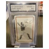 1977 Johnny Bench SportsDeck Card Graded 10