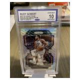2021-22 Rudy Gobert SIlver Wave Card Graded 10