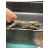 RARE 1800's Cast Iron Greyhound Pocket Knife