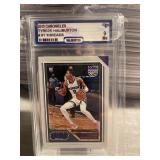 2020 Tyrese Haliburton Rookie Card Graded 9