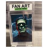 Frankenstein Art Card Slabbed