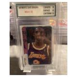 Kobe Bryant One of One Card Graded 10